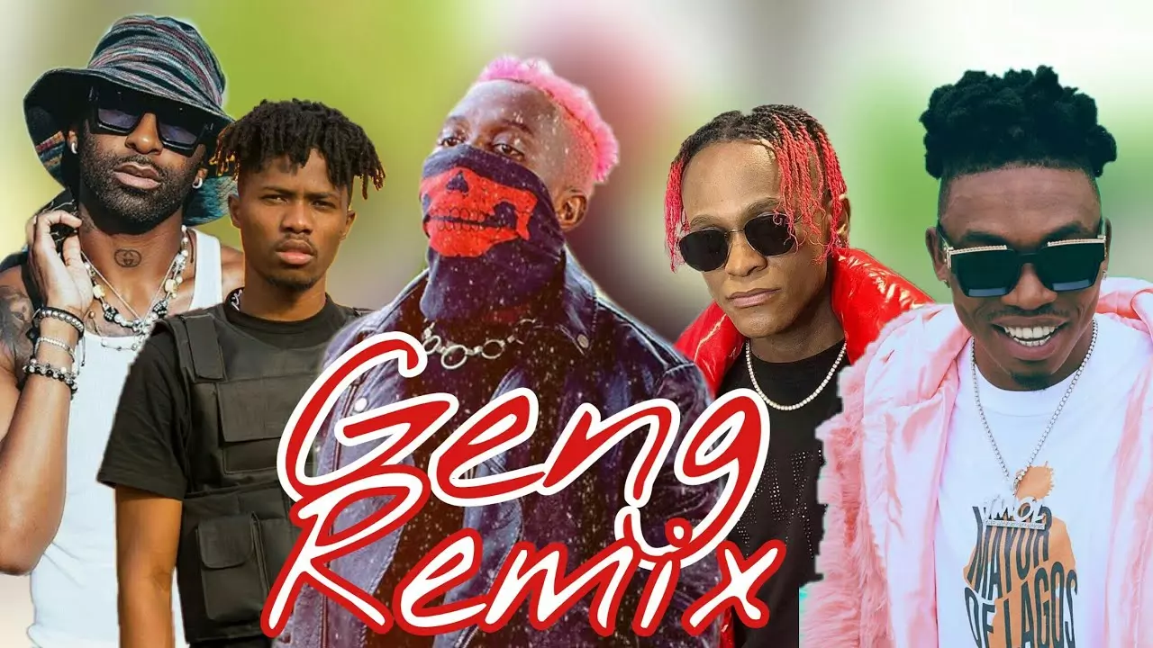 Geng remix Mayorkun X Rayvanny ,Kwesi Arthur,Innoss'b and Ricky rick| official video - YouTube