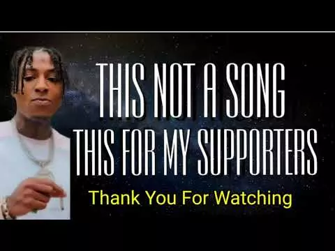 NBA Youngboy - This not a song "this for my supporters (Lyrics Video) -  YouTube