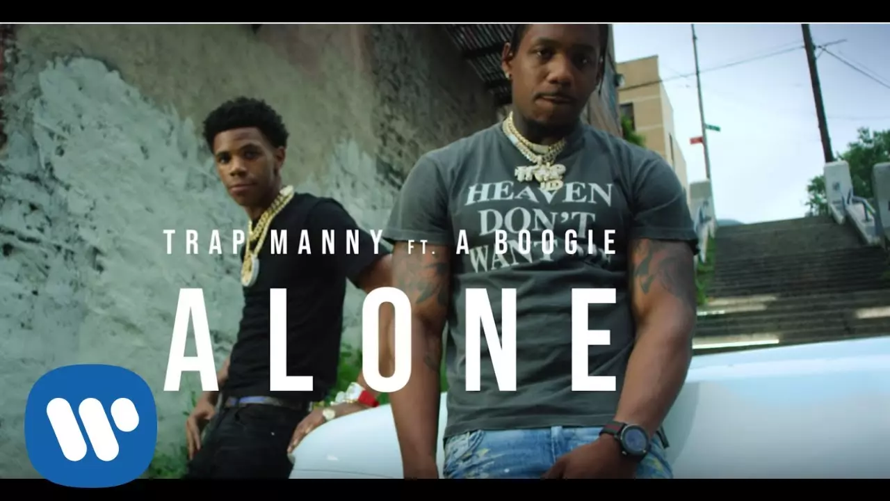 Trap Manny - ALONE feat. A Boogie Wit da Hoodie (Official Video) - YouTube