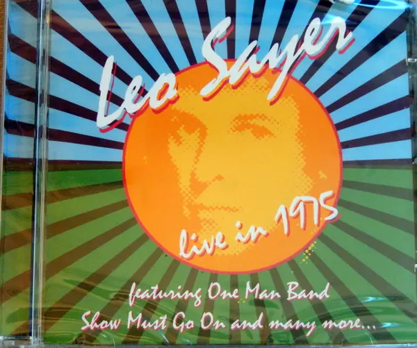 Leo Sayer – Live In 1975 (2009, CD) - Discogs