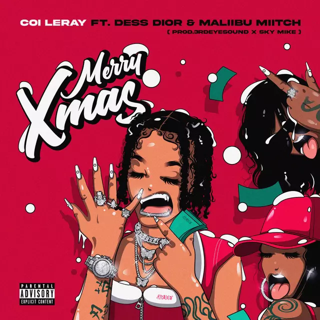 Merry Xmas - song and lyrics by Coi Leray, Maliibu Miitch, Dess Dior | Spotify