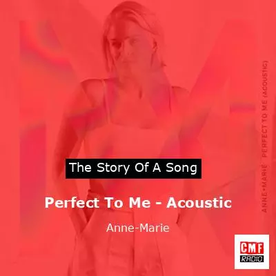 The story and meaning of the song 'Perfect To Me - Acoustic - Anne-Marie '
