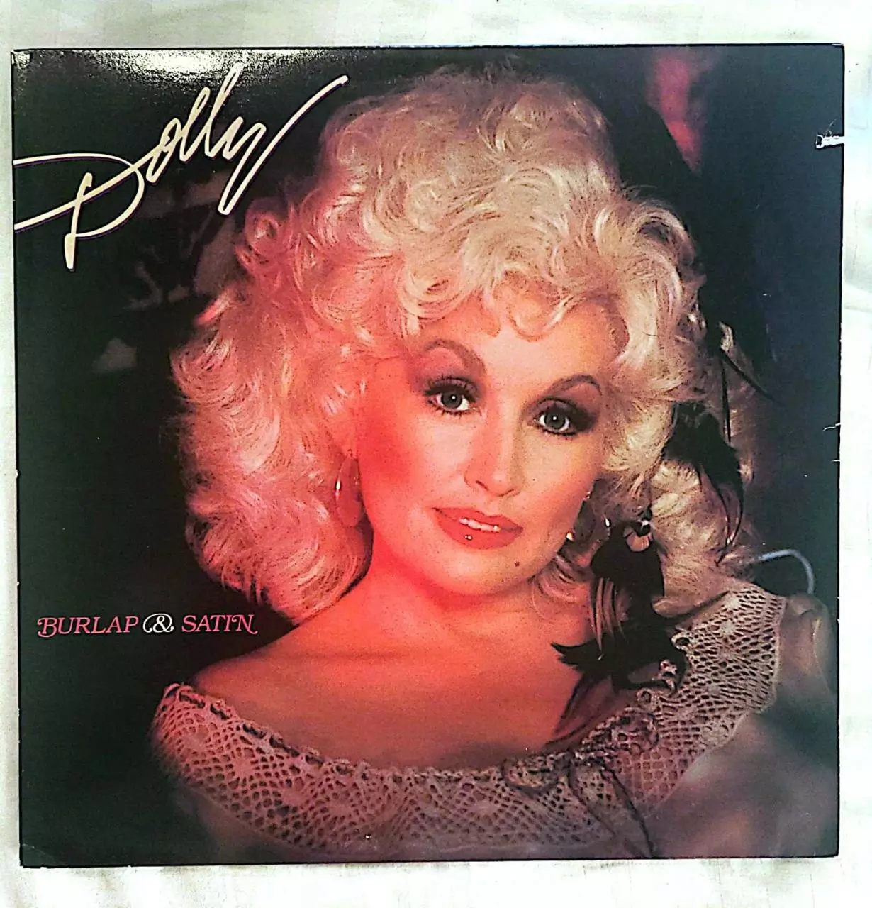 Dolly Parton Burlap and Satin 1983 Vintage Album - Etsy New Zealand