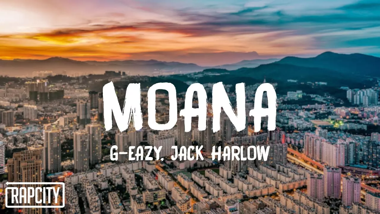 G-Eazy & Jack Harlow - Moana (Lyrics) - YouTube